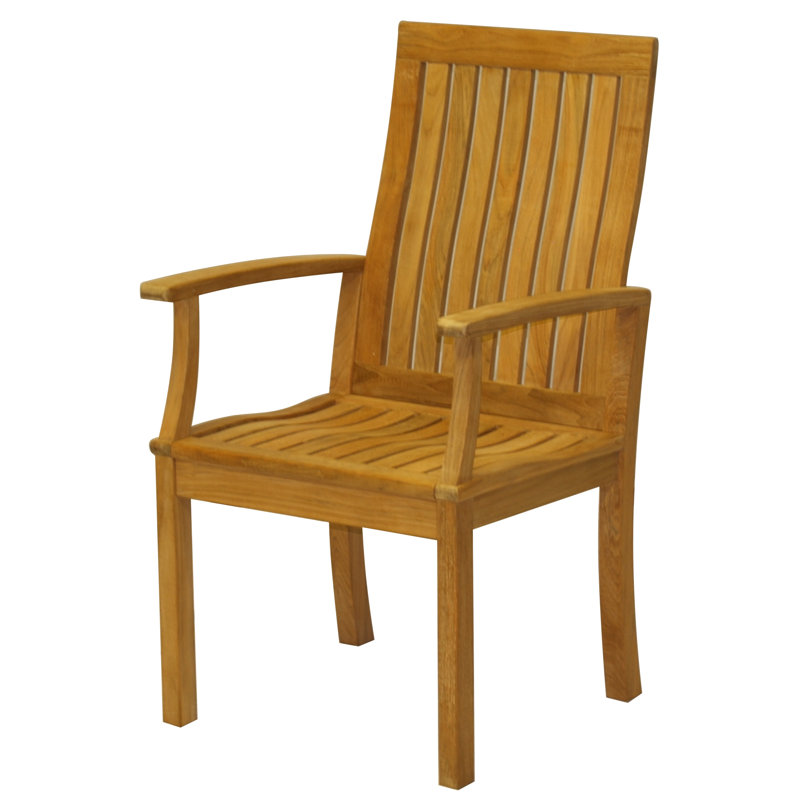 Monterey Teak Outdoor Dining Armchair
