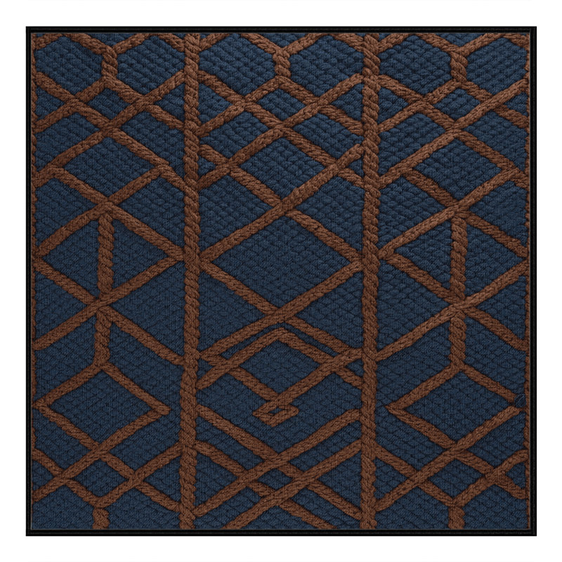 Machine Washable Trellis Gray Area Rug