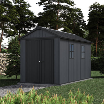 Keter Newton 7 ft. W x 11 ft. D Apex Outdoor Garden Shed