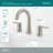 2-handle Bathroom Faucet with Drain Assembly-69934975