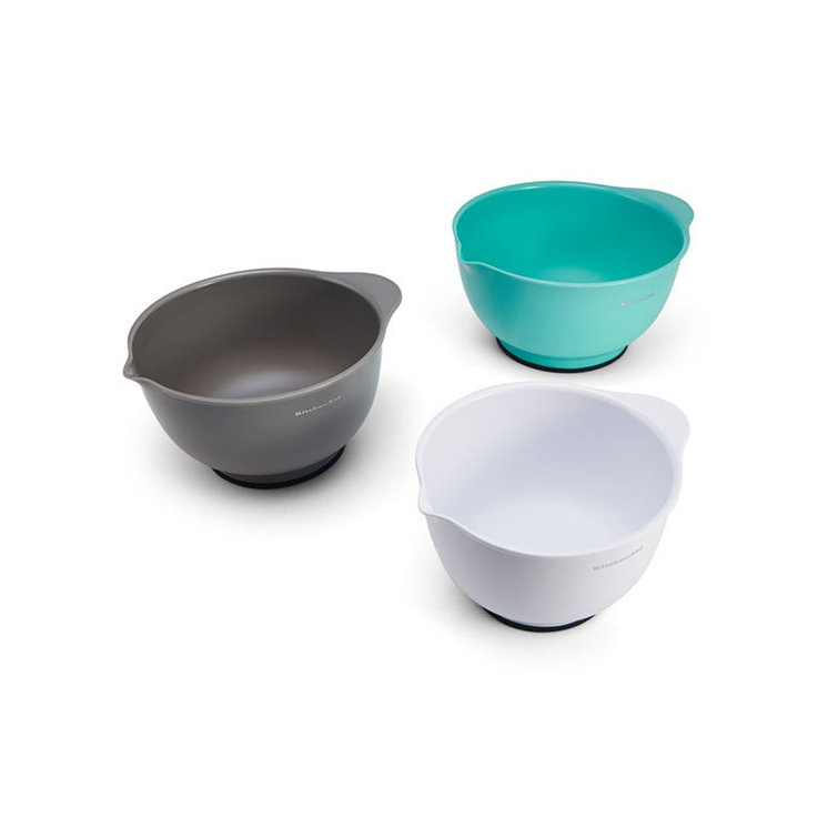 Kitchenaid Set Of 3 Mixing Bowls  Mixing & Prep Bowls - Shop Your