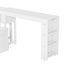 Lit de jour avec couchette, cadre de lit de jour en bois avec tiroirs de rangement, tablettes latérales et bureau-1515138048-1515138049