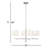 Monroe 6 - Light Dimmable Cylinder Chandelier-69451905