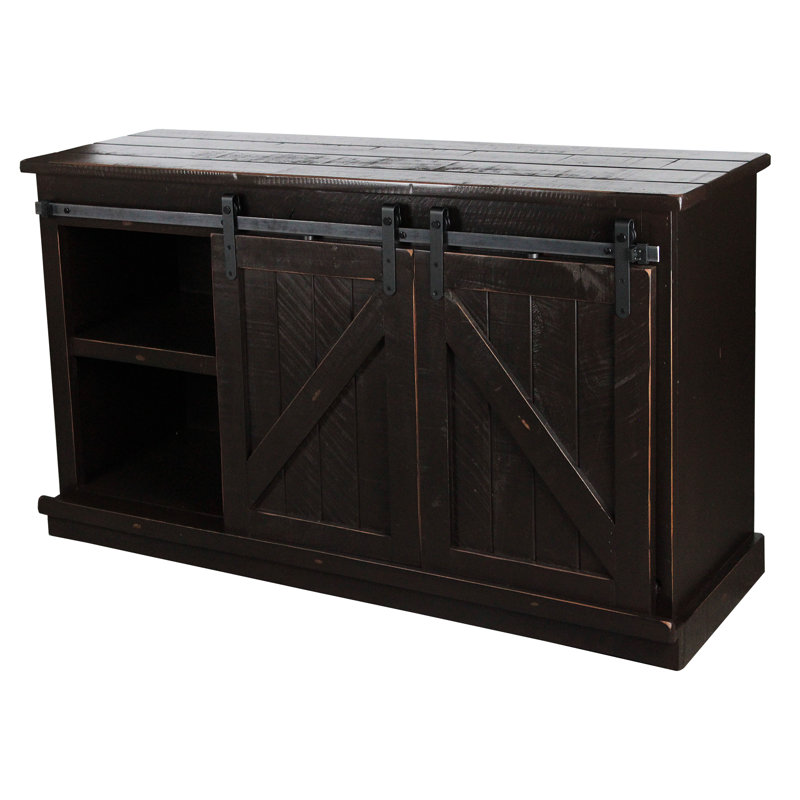 Media Console, Antique Black