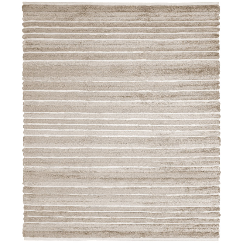 Stripe Area Rug, Rectangle 5' x 7'