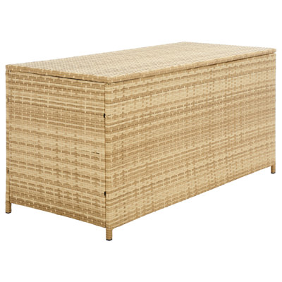 Latitude Run® Oliveira 46.5'' W 50 Gallons Water Resistant Wicker Deck Box