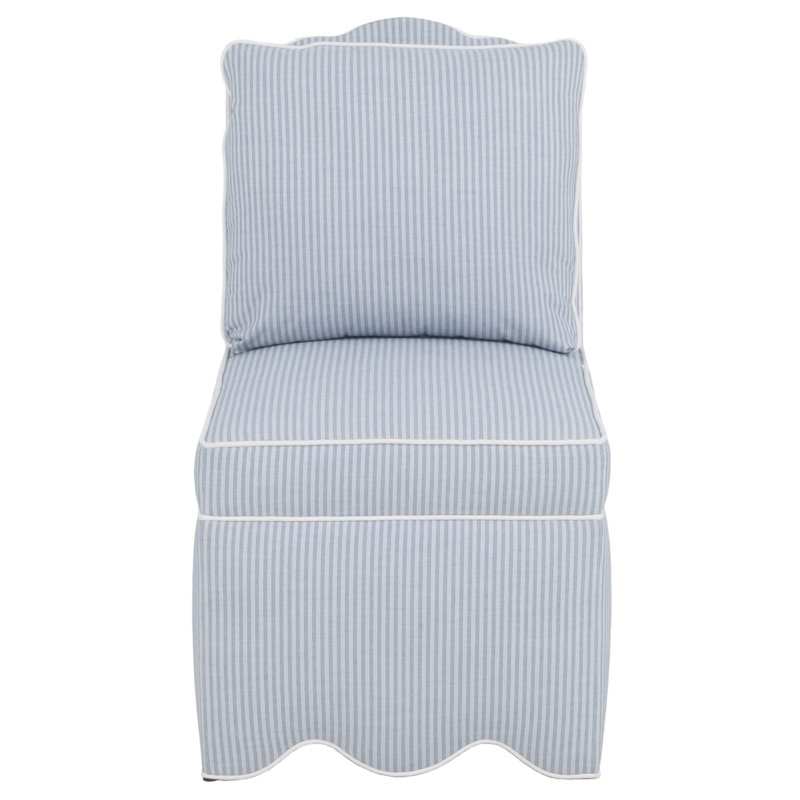 Chaise sans accoudoirs Katy, Lin 3156