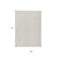 Tapis intérieur / extérieur lavable 8 pi x 10 pi ivoire et beige pâle