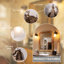 Applique murale bronze (ensemble de 2)