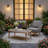 Pavia Teak outdoor dining table