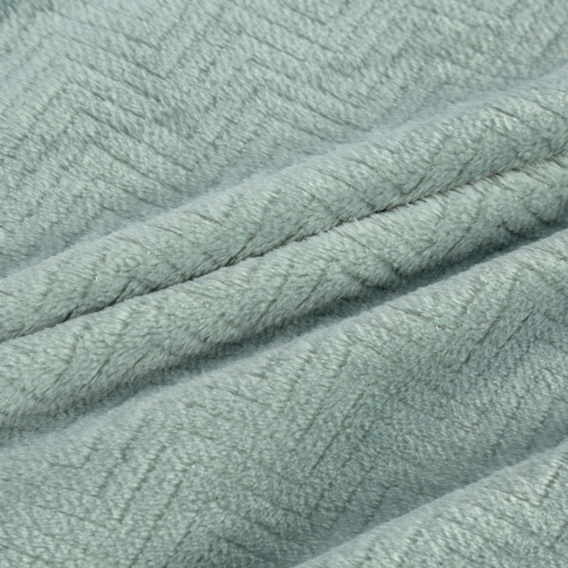 Polyester No Pattern Bedspread, 150 x 200 cm, Mint