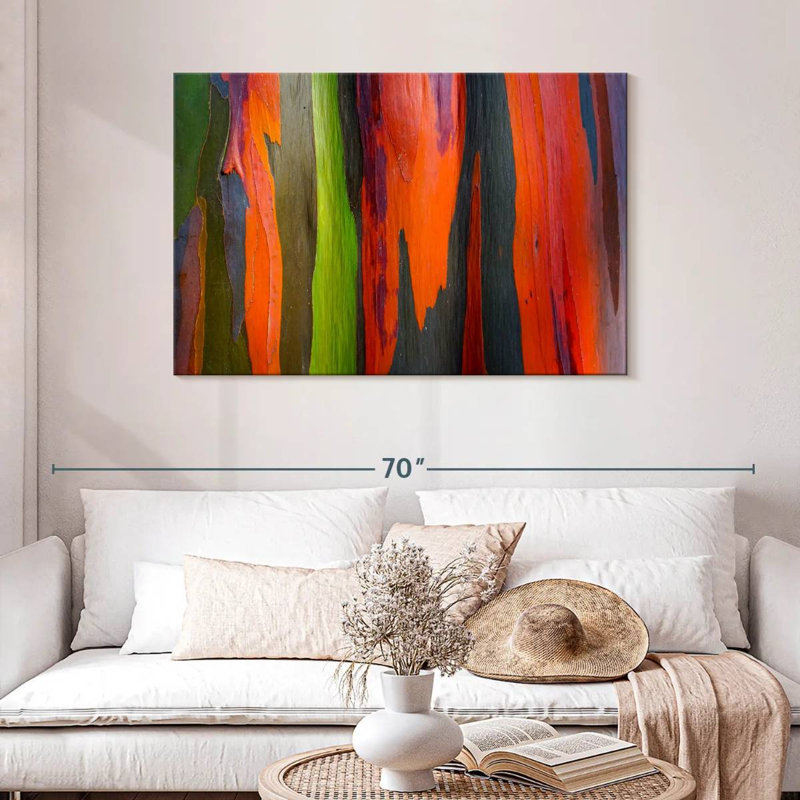 Écorce d'eucalyptus arc-en-ciel Avery, H 30 po x l 45 po
