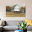«White Barn View II» par Timothy O 'Toole, reproduction d'art sur toile tendue-32563109-72114322-72114323