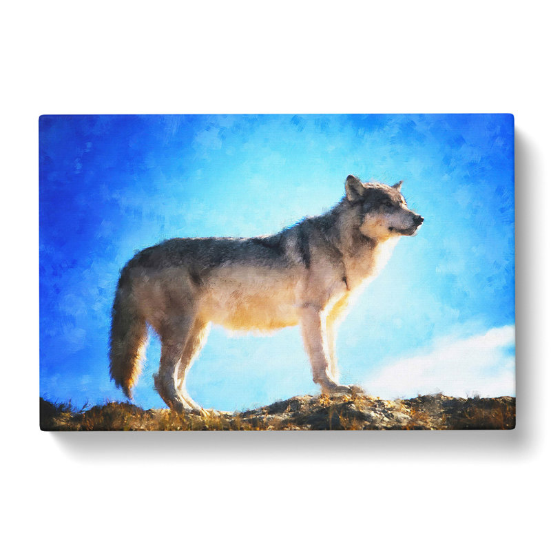 Wolf Vol.1 - Wrapped Canvas, 40cm H x 60cm W x 3cm D