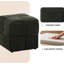 Tabouret en velours côtelé doux et confortable pour utilisation multiple-133001338