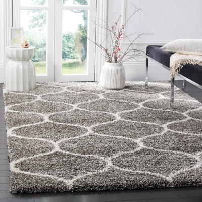 Darrold Shag Performance Geometric Rug