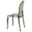 Resin Oval Back Armless Sophia Chair, 3 Chair Bundle by Chivari-106428996