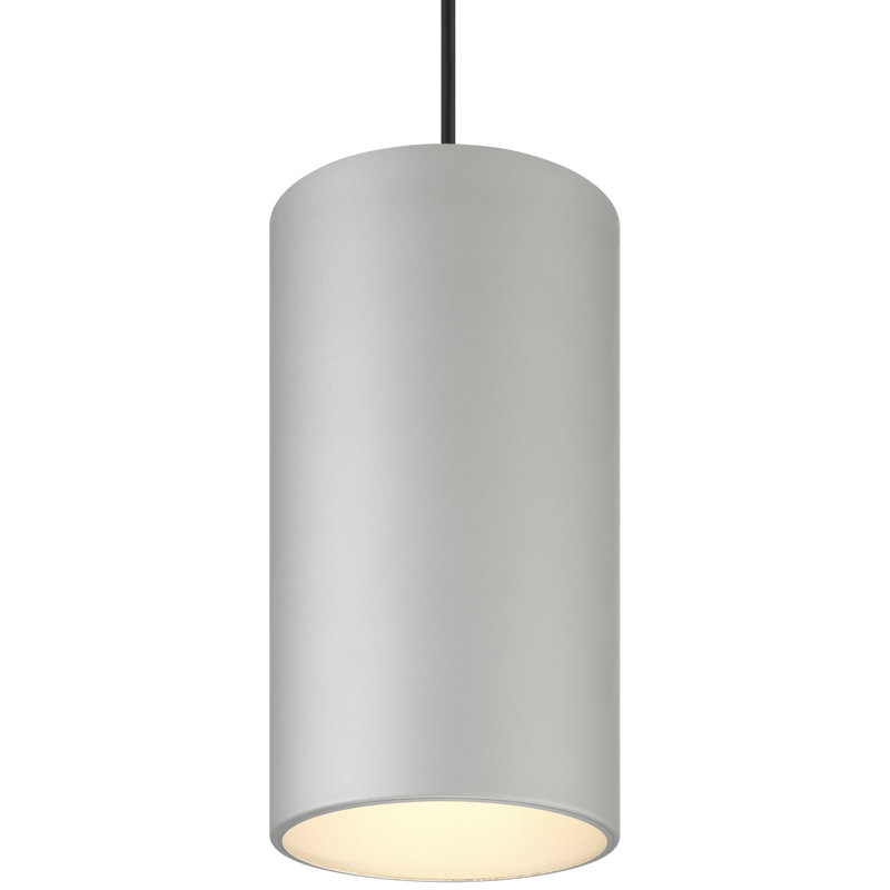 Luminaire suspendu cylindrique 1 lumière, Satin