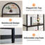 60cm W Metal Standard Bookcase-307126398-307126399
