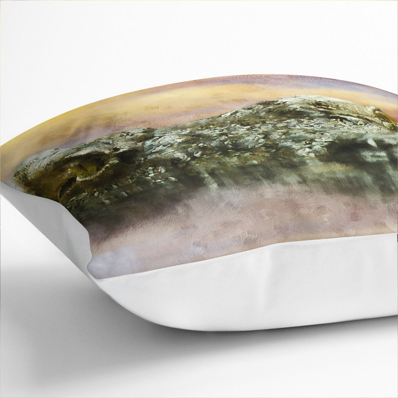 Square Cushion, White, 55cm H x 55cm W x 20cm D