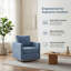Fauteuil d'appoint pivotant carré Modern-952410547