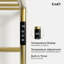 Wall Mount Electric Towel Warmer with Temperature Display, Plug in or Hardwired-114882488