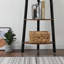 Fabiola 159cm H x 33cm W Iron Corner Bookcase