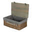 Fleur De Lis Living Wicker Decorative Basket-1863928391