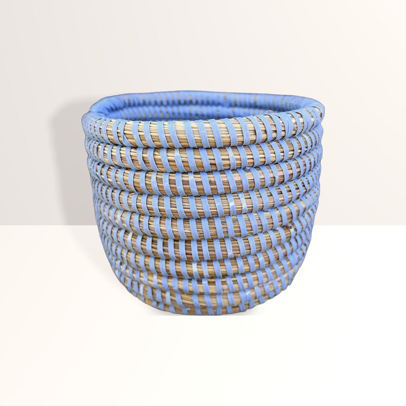 Succulent Basket Planter, Beige