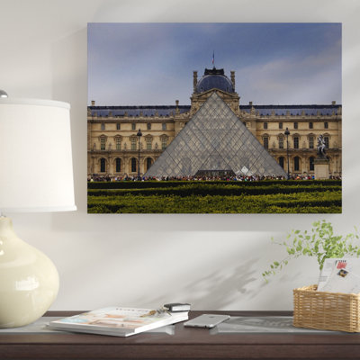 " Pyramid At The Louvre IV " by Rita Crane