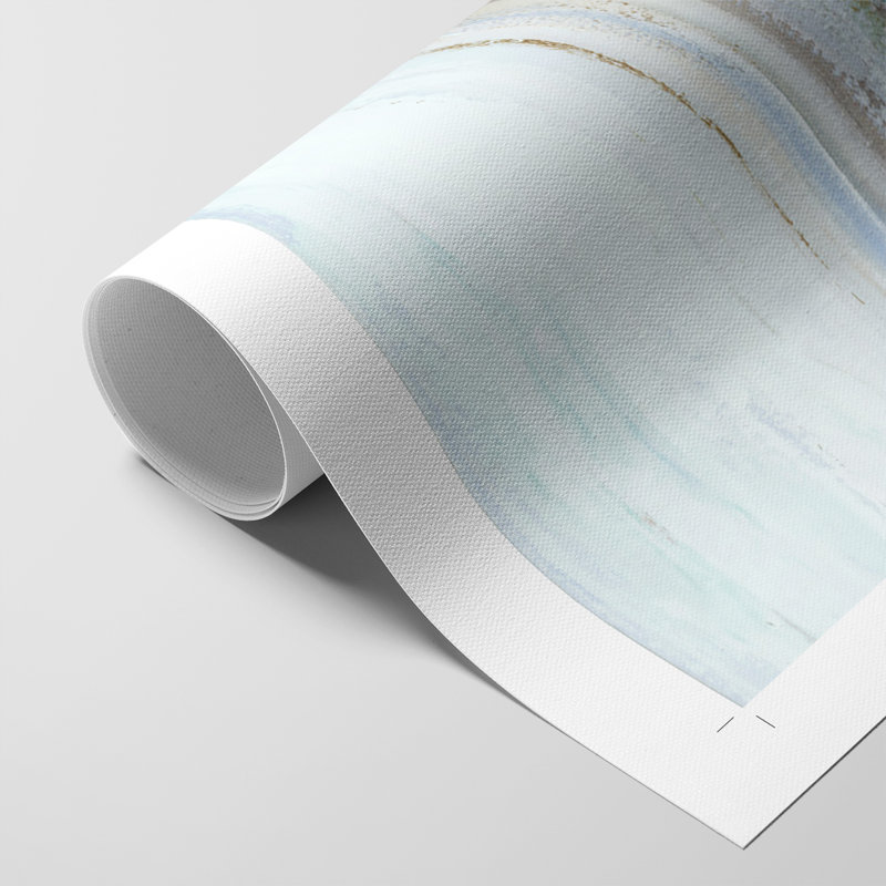 Marbré brumeux II - impression sur toile seulement - non encadré, H 18 po x l 12 po