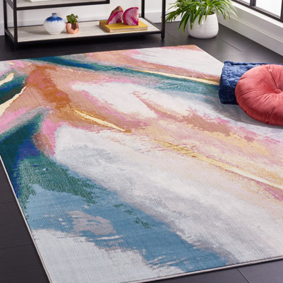 Alquin Art Studio Performance Abstract Rug