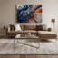 Music Electric Guitar Brown Canvas Wall Art-2029330643