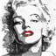 Marilyn Monroe, reproduction sur toile