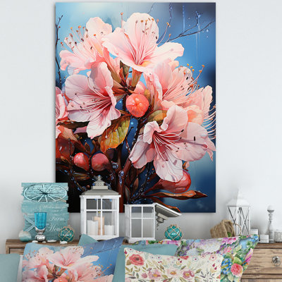 " Surreal Dreamscapes Rhododendron Blooms "