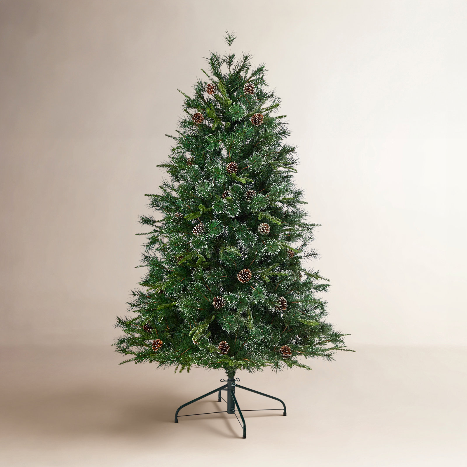 Lighted Artificial Christmas Tree, 4' H