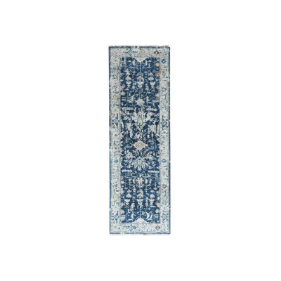 2'7" x 5'9" New Hand Knotted Wool Runner Oriental Rug 