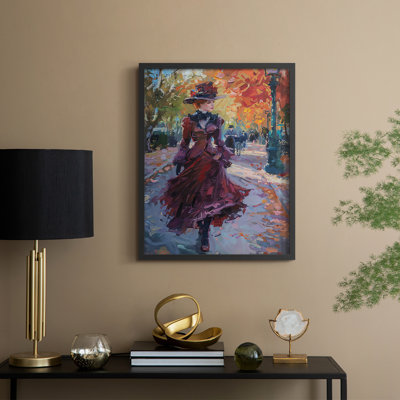 WOMEN Series DCxxxx - reproduction encadrée de qualité supérieure - prête à être accrochée - aucun clou requis