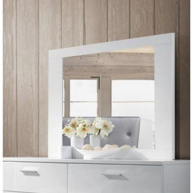 Miroir Naima II, Bois massif