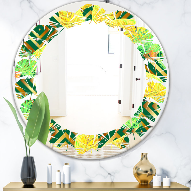 Miroir mural sans cadre, 31,5 po x 31,5 po