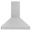 Hotte murale convertible 30 pouces 500 CFM en acier inoxydable