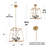 Doly 4-Light Dimmable Modern Farmhouse Lantern Chandelier 