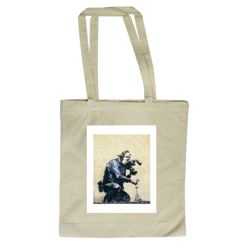 Photographer Flower Tote Bag