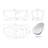 67'' x 33.5'' Soaking Solid Surface Bathtub
