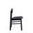Briar 5Pcs Black Finish Rectangular Table W/ Chair Dining Set