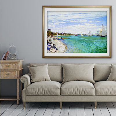 «Regatta at Sainte» par Claude Monet, reproduction