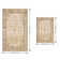 Redenhalk Area Rug Beige, Machine Washable Rug,Soft Accent Rugs,Non-Slip Non-Shedding Low-Pile Floor Carpet