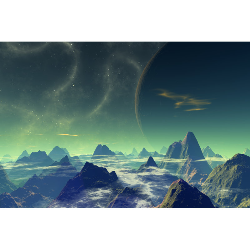Dead World by Kaszojad - Wrapped Canvas Print, 30cm H x 46cm W x 3.8cm D