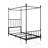 Magdaleno Metal Canopy Bed-184808844-184808847