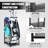 Folandopolis Adjustable Multi-Use Sports Rack